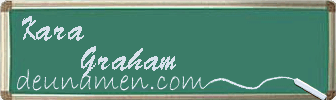 Kara Graham Visitenkarte